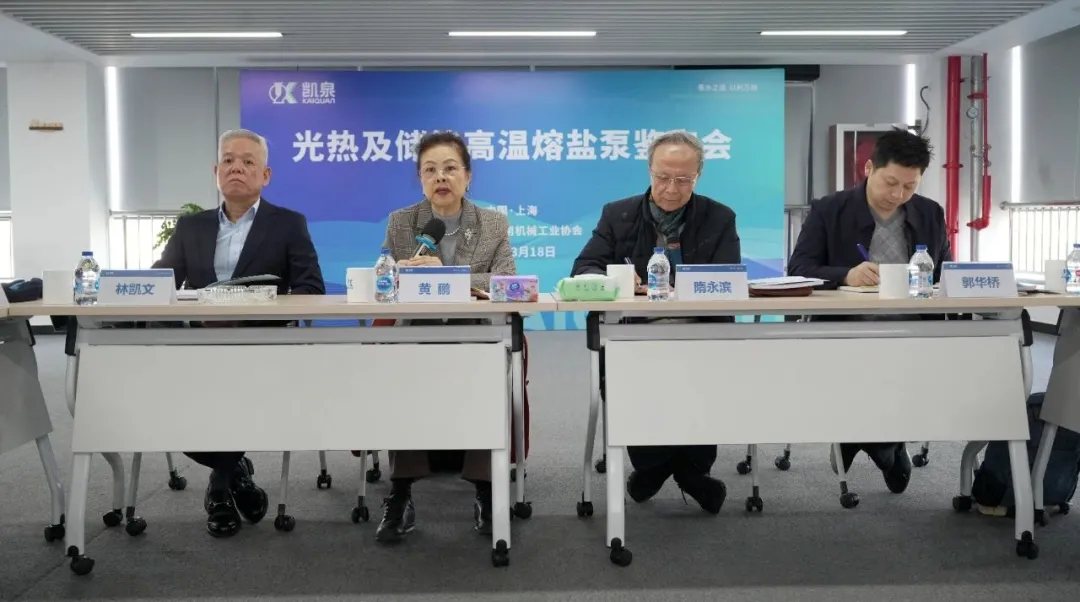 光热发电及储能熔盐泵”通过鉴定